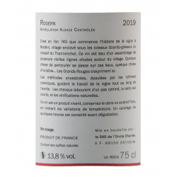 La Grange de L'oncle Charles, Rodern, Rouge, 2019