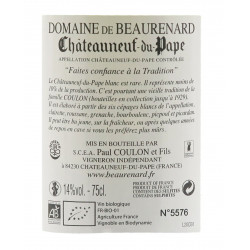 Domaine de Beaurenard, Châteauneuf du pape, Blanc, 75cl, 2019
