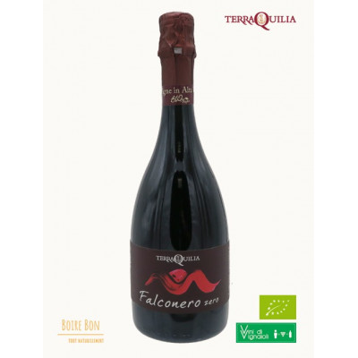 TerraQuilia, Falconero zéro Emilia Lamrusco , Rouge, 12%, 2017