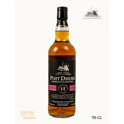 Poit Dhubh 12 ans, 43%, 70cl, Whisky, Écosse