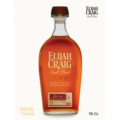 Elijah Craig, Small Batch, 47%, 70cl, Whisky, Etats-Unis
