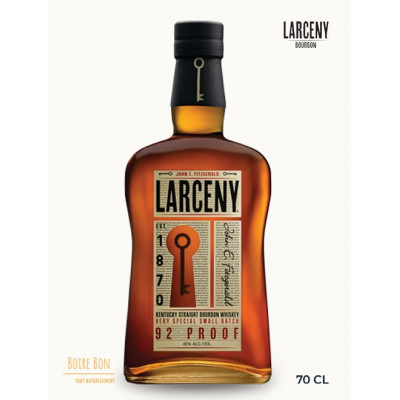 Larceny, 46%, 70cl, Bourbon, Etats-Unis