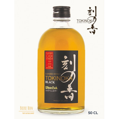 Tokinoka, Black Sherry Finish, 50%, 50cl, Whisky, Japon