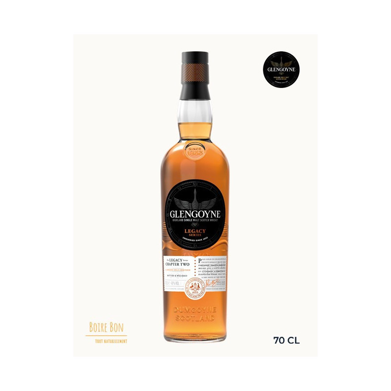 Glengoyne, The legacy chapter n°2, 48%, 70cl, Whisky, Écosse