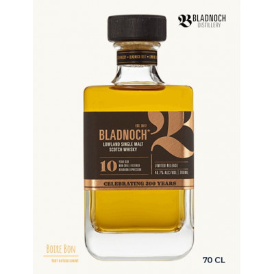 Blandnoch, 10 ans, 46,7%, 70cl, Whisky, Écosse