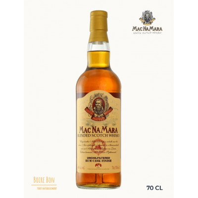Mac Na Mara, Rhum finish, 40%, 70cl, Whisky , Écosse