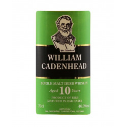 William Cadenhead, 10 ans, Single Malt, 46%, 70cl, Whisky, Irlande