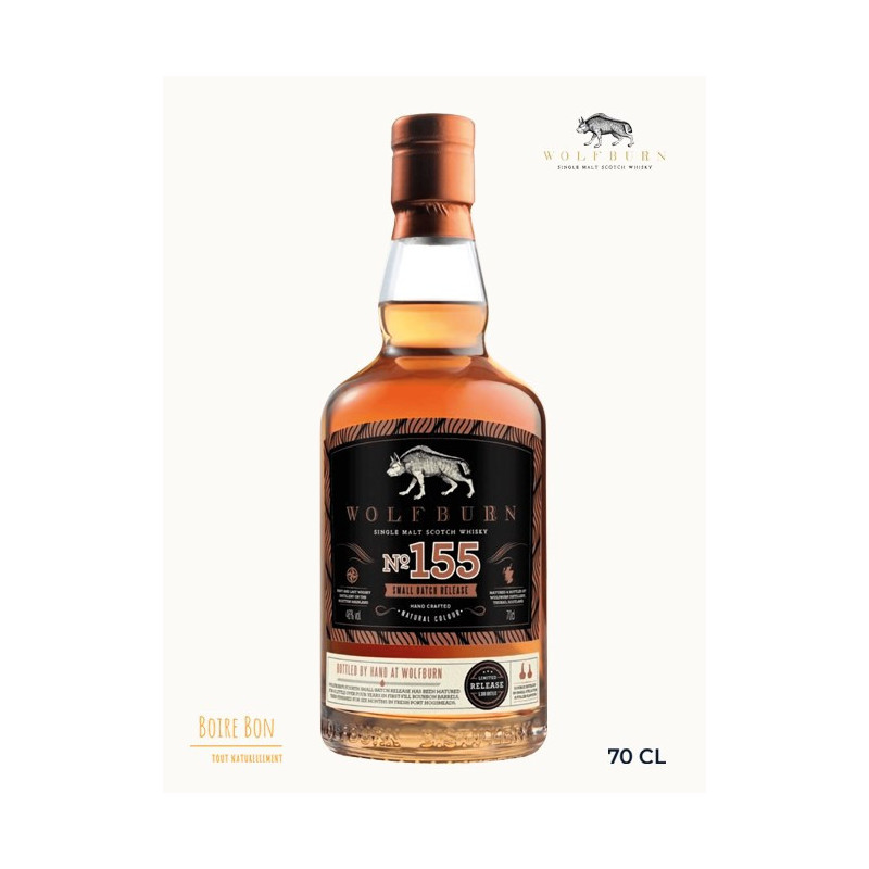 Wolfburn, Small Batch N°155, 46%, 70cl, Whisky, Ecosse