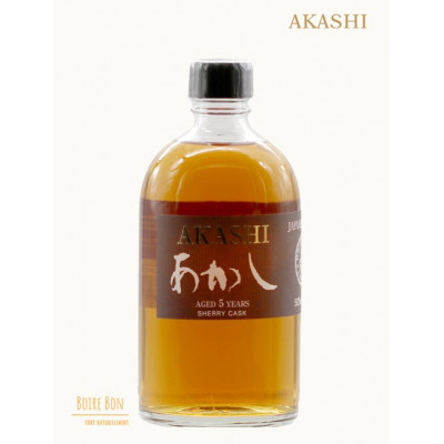 Akashi - Sherry Cask, 5 ans, 50cl, 50%, Whisky Japonais