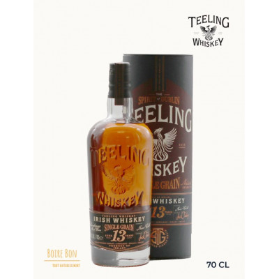 Teeling - Single Grain 13 ans, 70cl, 50°, Whisky, Irlande