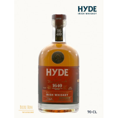 Hyde - N°8 Finition Bourbon, 43%, 70cl, Whisky, Irlande