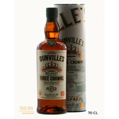 Dunville's - Three crowns, 40%, 70cl, Whisky, Irlande
