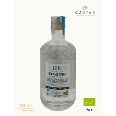 Castan, Gin Bio, 70cl, 45%
