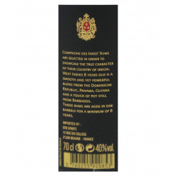 Compagnie des Indes - Rhum - West Indies
