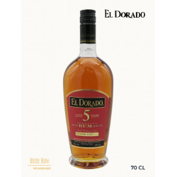 El Dorado, Rhum, 5 ans, 70cl, 40%