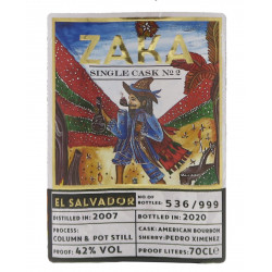 Zaka - Rhum - Salvador Single Cask Sherry