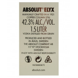 Absolut Elyx, Vodka, 42,3%, 150cl