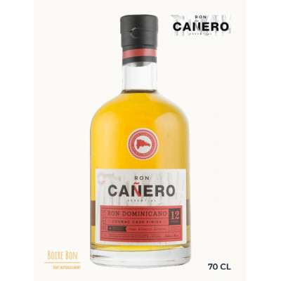 Cañero, Rhum, Finition Cognac, 70cl, 43%