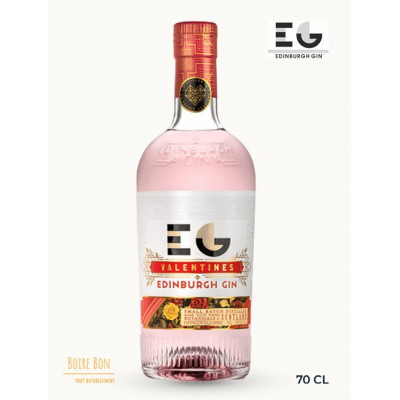 Edimbourg Gin, Valentines, 43%, 70cl