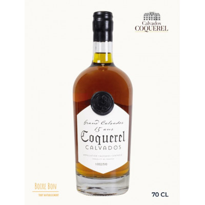 Coquerel, 15 ans, Calvados, 42%, 70cl