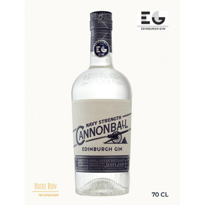 Edimbourg Gin, Cannonball, 57,2%, 70cl