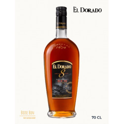 El Dorado, Rhum, 8 ans, 70cl, 40%