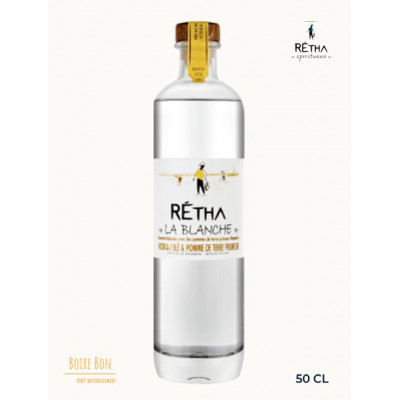 Retha, Vodka la blanche, 40%, 50cl
