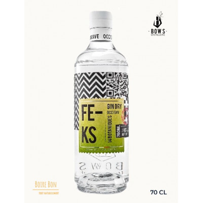 Bows, Feks Gin, 45%, 70cl
