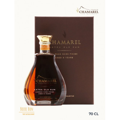 Chamarel - Extra old rum, 8 ans, 45%, 70cl, Rhum Ile Maurice
