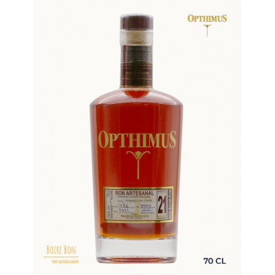 Opthimus - 21 ans, 38%, 70cl, Rhum République Dominicaine