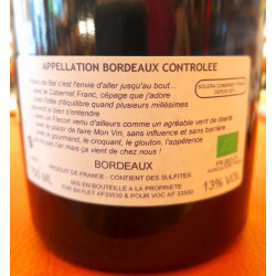 Olivier Cazenave, Bordeaux, Franc de Bel, AOC, Rouge,13 %,75 cl