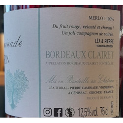 Château Caminade - Bordeaux Clairet - AOC -  12.5% - 75 CL