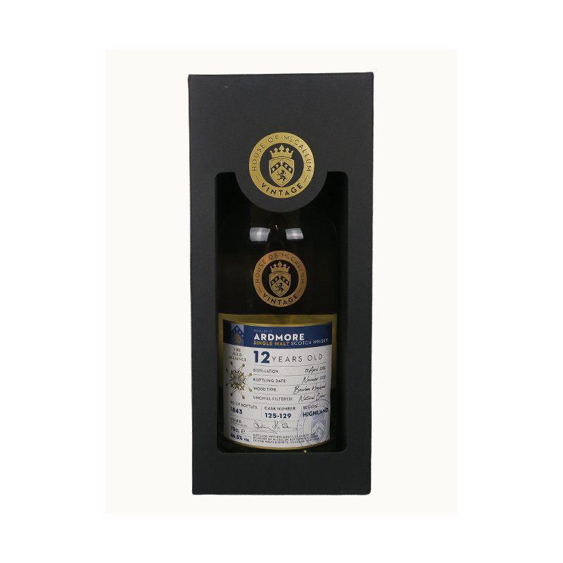 Mc Callum ARDMORE 12 ans 70% 46.5% Whisky Ecossais