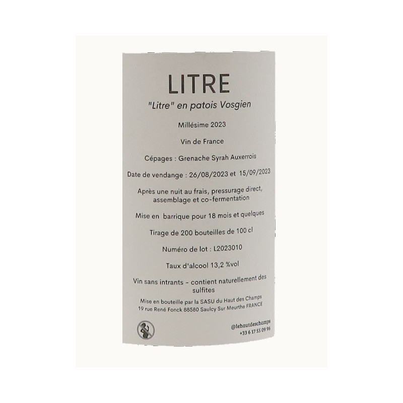 Litre Collaboration VDF 2023 13.2% 75cl