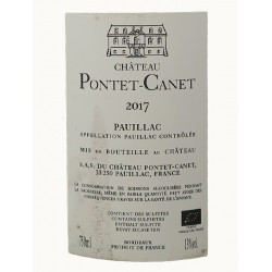 Château pontet Canet 2017 Pauillac 750ml 13%
