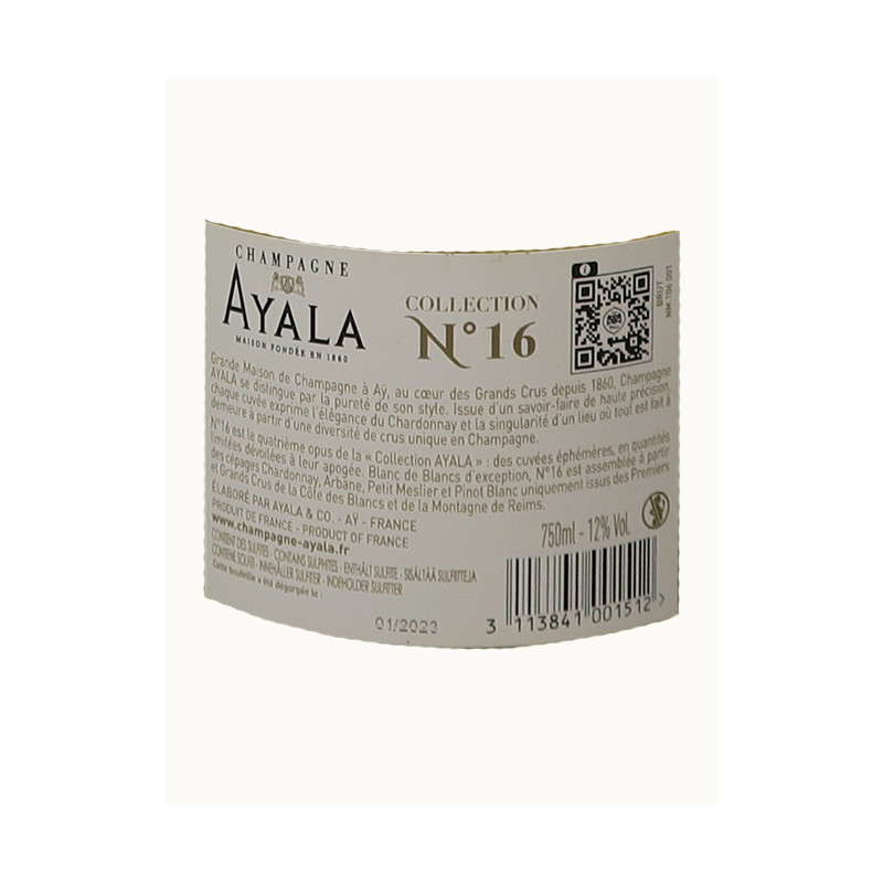 Ayala Champagne n°16 740ml 12%