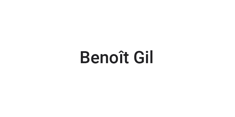 Benoît Gil